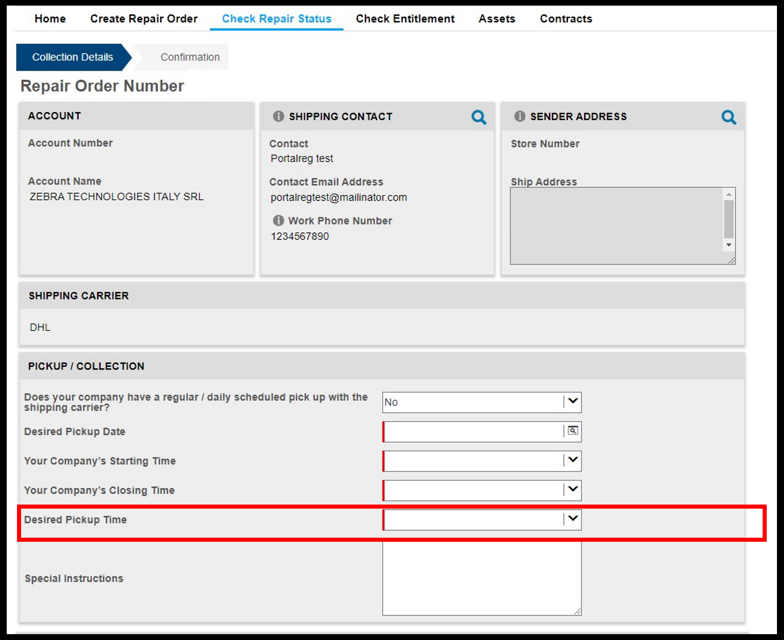 Generate a Shipping Label Screenshot 11