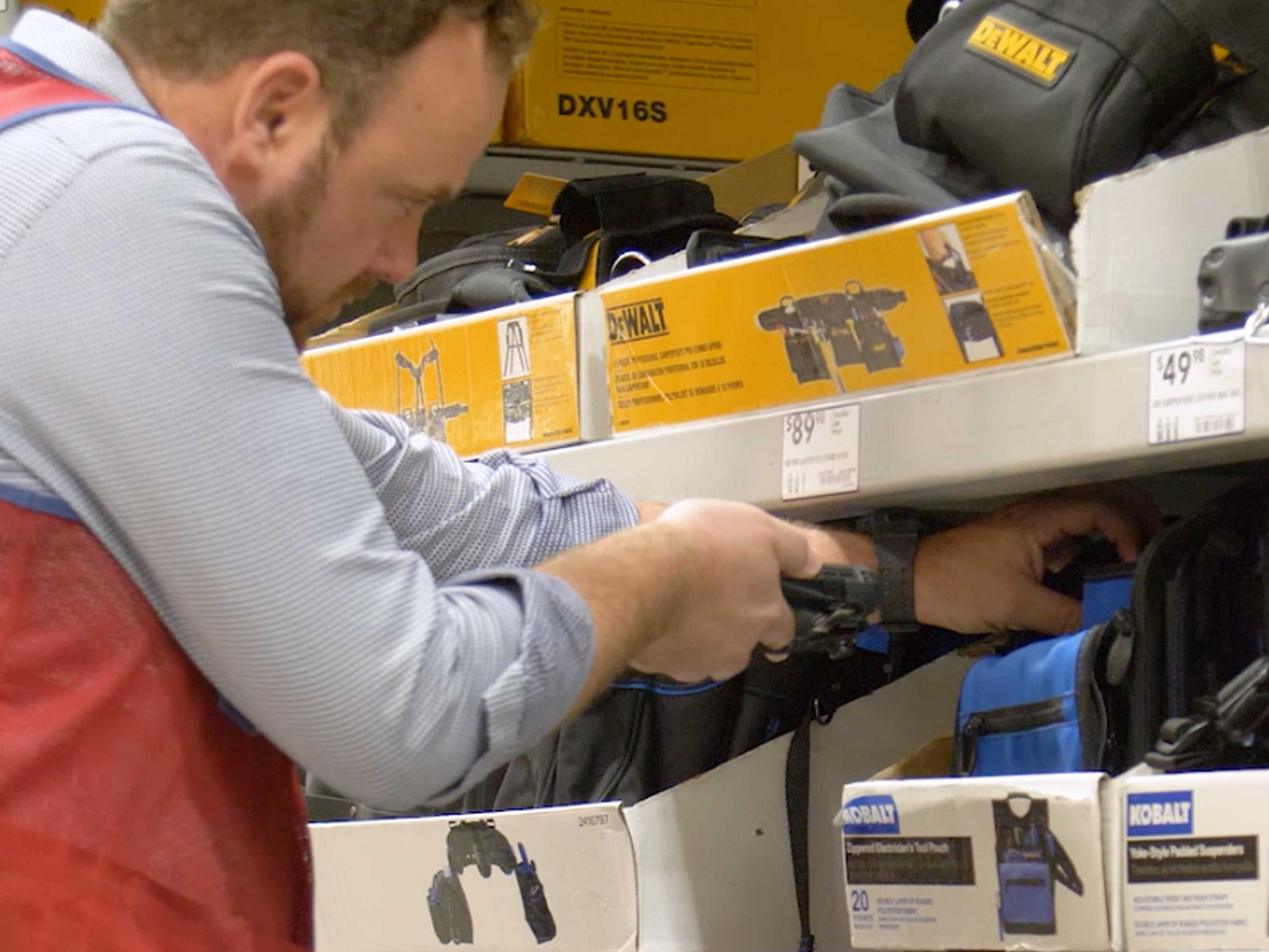 Lowe's store worker